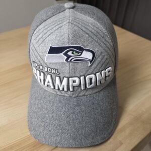 Seattle Seahawks Wool Super Bowl Cap